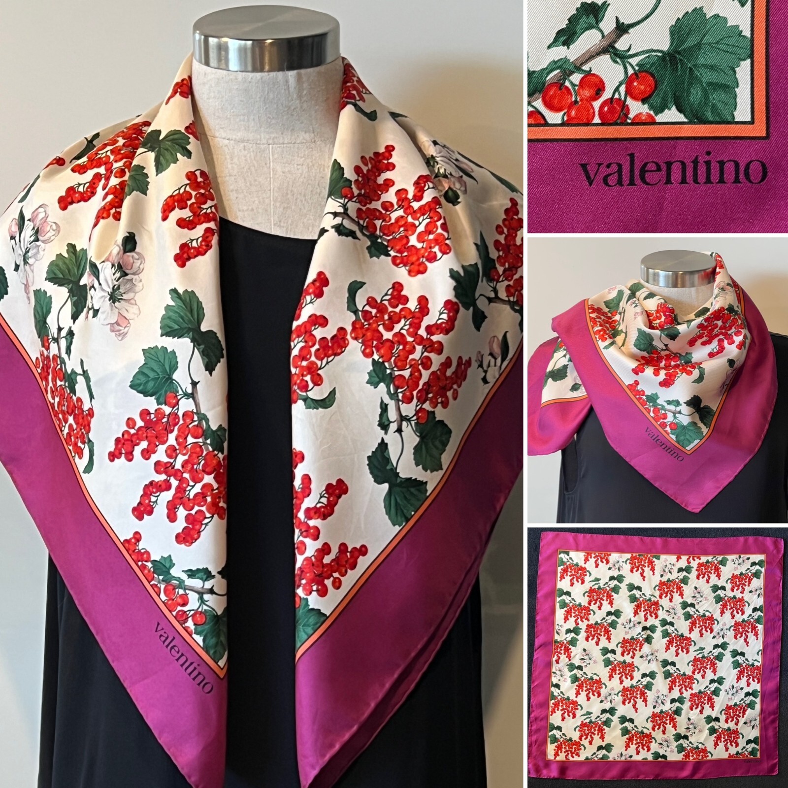 トップス Scallop embroidery scarf venica トップス Scallop embroidery scarf venica Spanish Design