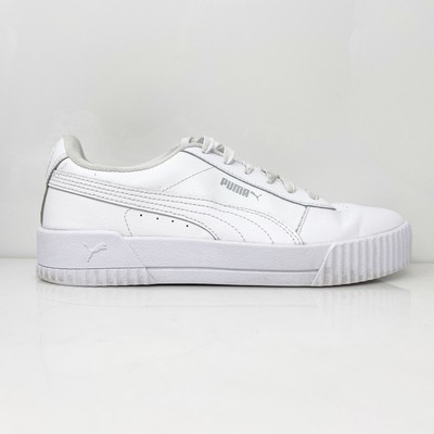 

Puma Womens Carina 370325-02 Белая Повседневная Обувь Кроссовки Размер 9.5, Белый, Carina