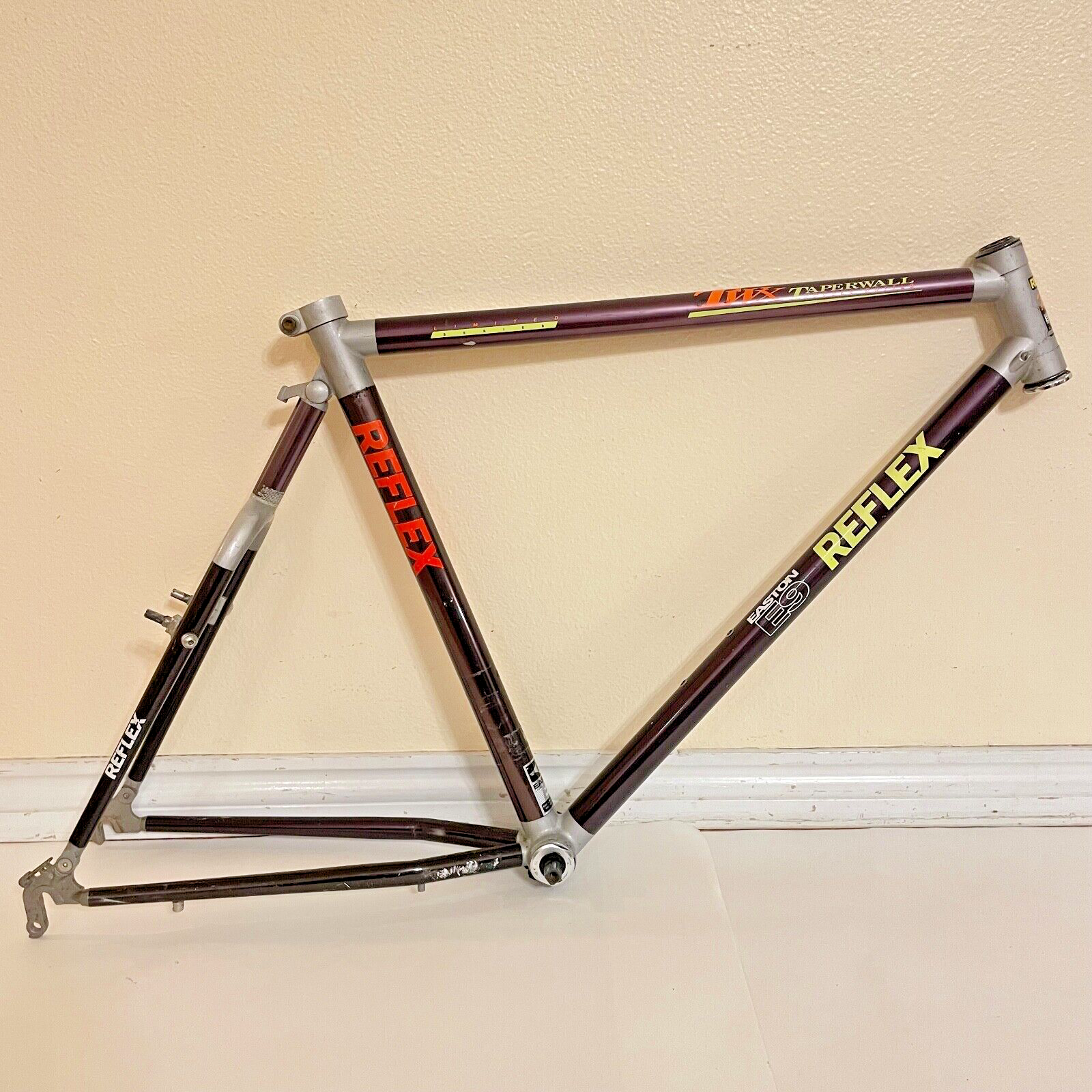 Vintage Reflex TWX Limited Easton E9 Frame Set 21 in 1989 Vintage Reflex TWX Limited Easton E9 Frame Set 21 in 1989