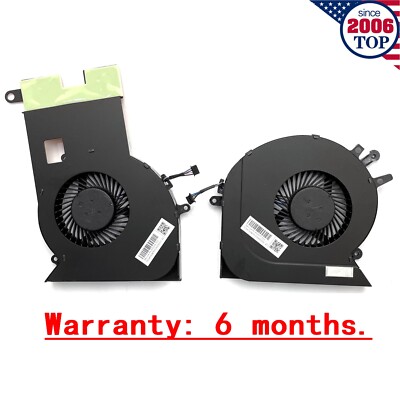 CPU+GPU Fan for HP OMEN 17-AN 17-AN0xxx TPN-Q195 931576-001 931577-001