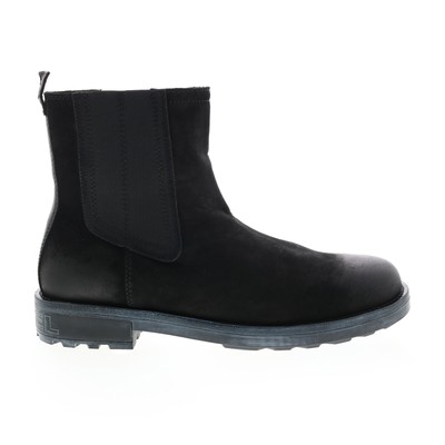 

Мужские черные кожаные повседневные классические ботинки Diesel D-Throuper Y02476-PS066-T8013, Черный, Diesel D-Throuper
