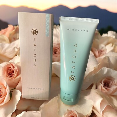 Tatcha The Deep Cleanse 5 Oz Japanese Anti Aging Exfoliating Cleanser New In Box