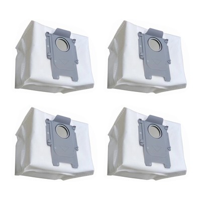 4PCS Dust Bag For XiaoMi Roborock S7 MaxV Ultra/Q5+/Q7+/T8 Robot Vacuum Cleaner
