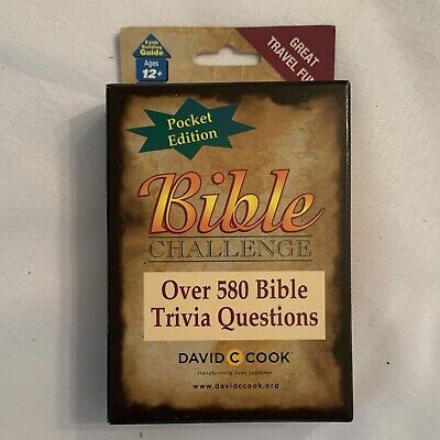 David C Cook Bible Challenge Game Pocket Edition