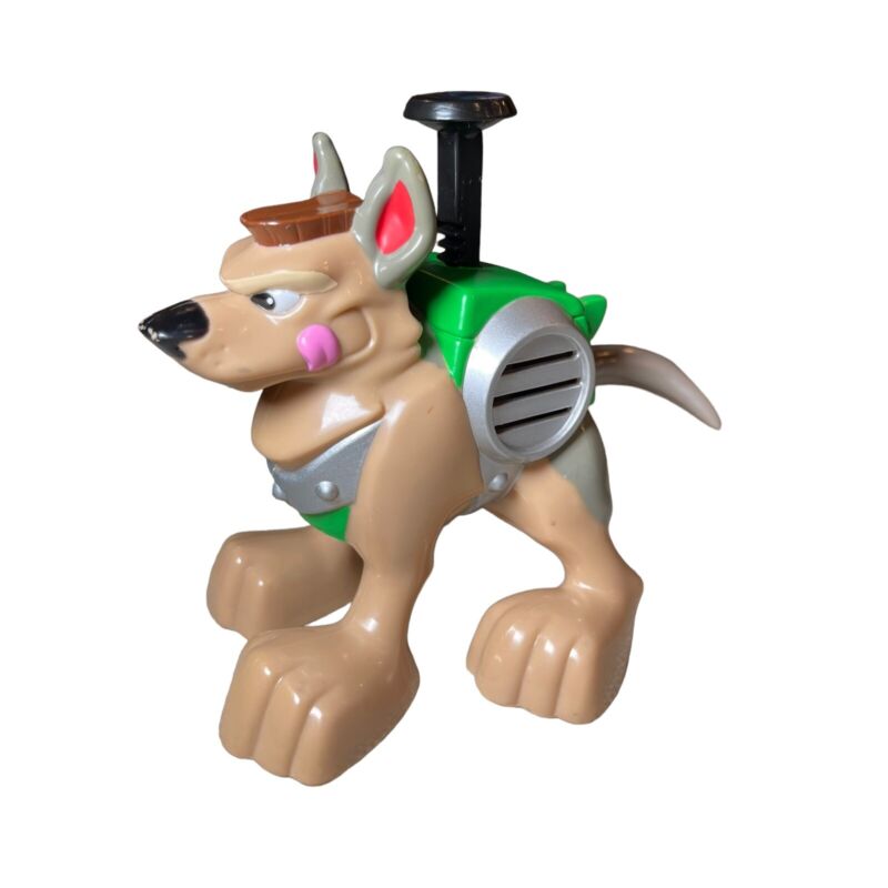 Fisher Price Rescue Heroes Buster Dog Tan Green 1999 99 Mattel