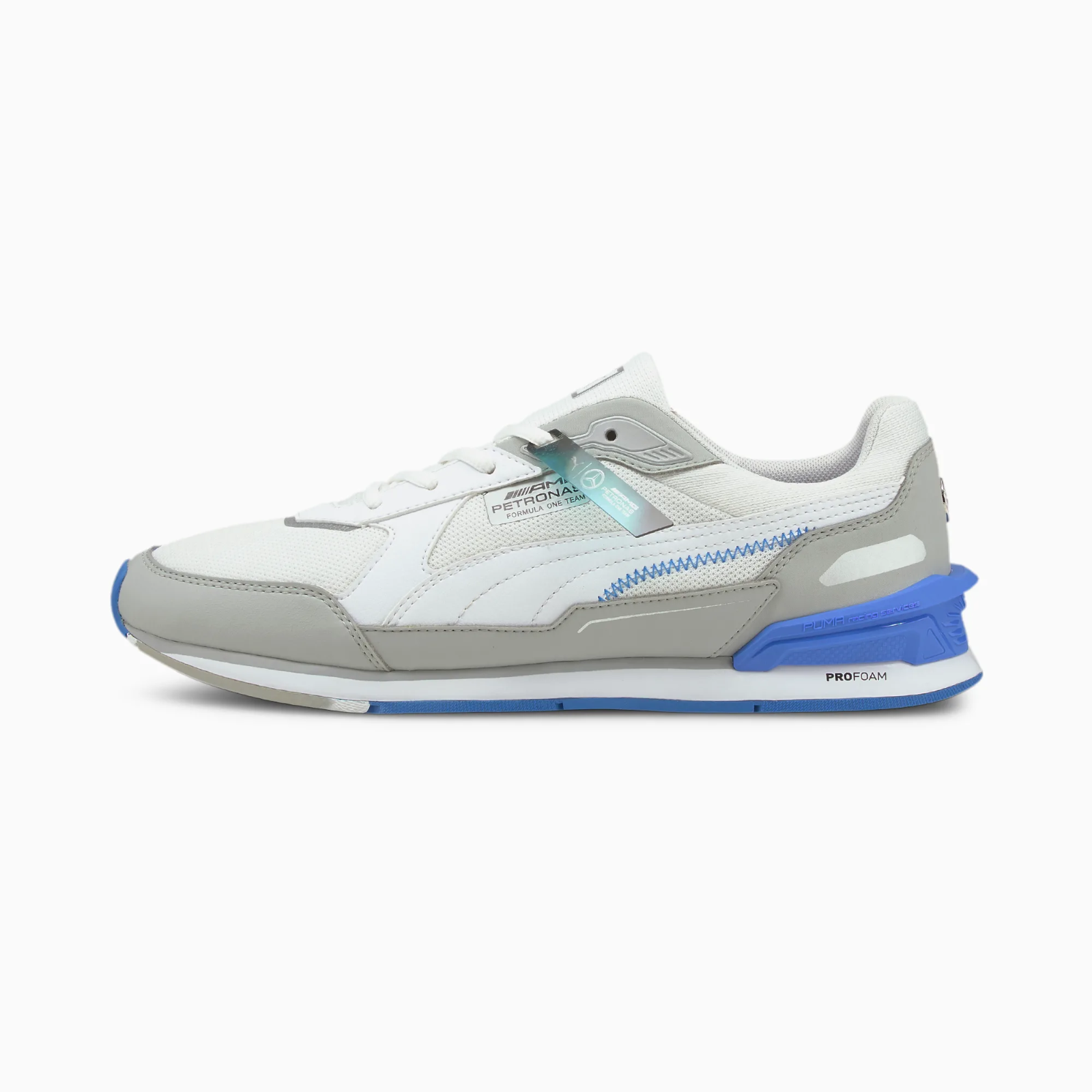 

Обувь PUMA Mercedes F1 Low Racer Motorsport White-Silver-Bluemazing 30684301100, Белый, Mercedes F1