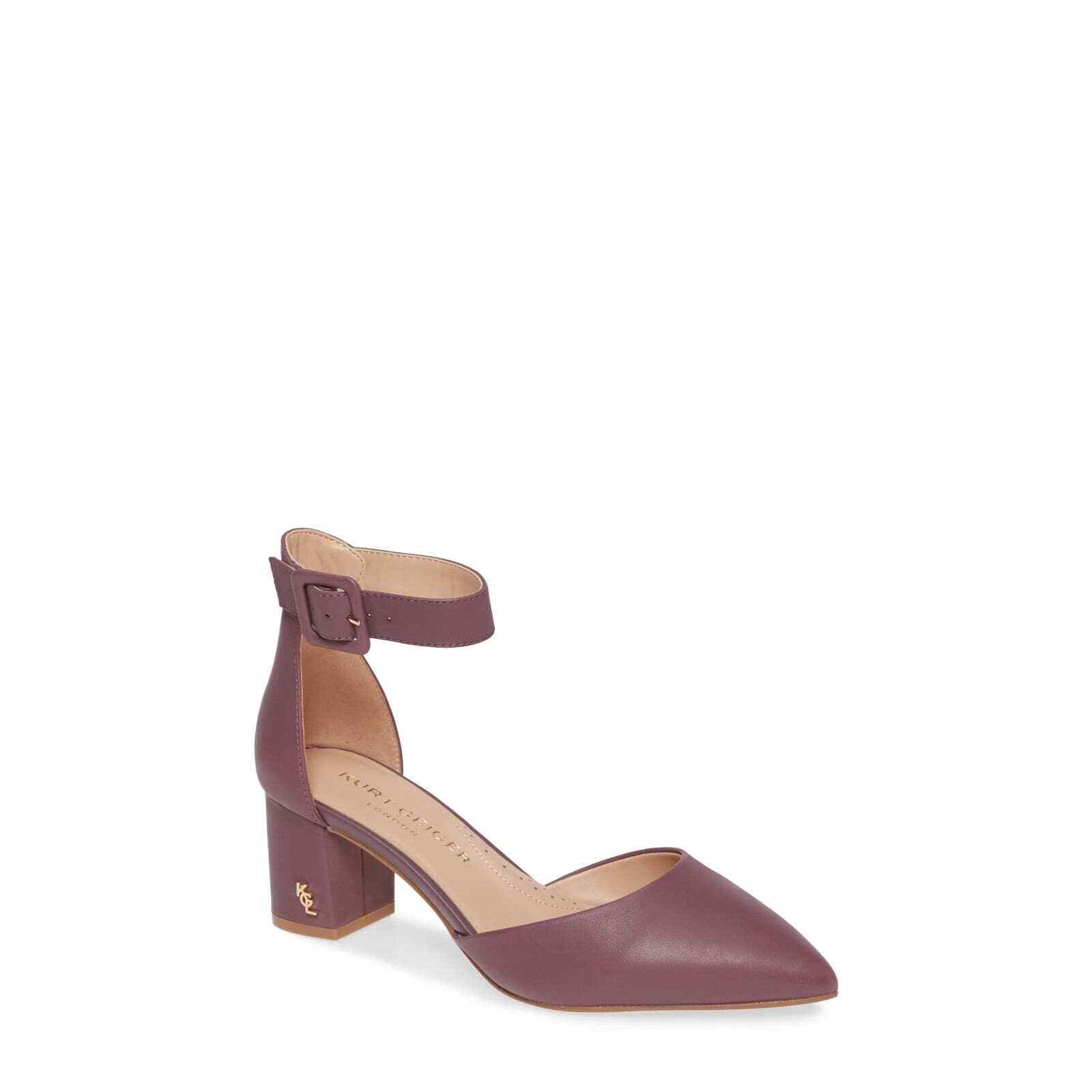 

Женские туфли-лодочки Kurt Geiger London Burlington с ремешком на щиколотке, фиолетовые, ЕС 37, США 7, Фиолетовый