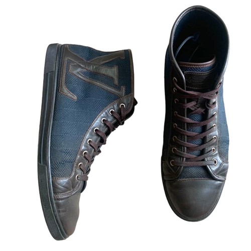 【Louis Vuitton】Ebene canvas high-top sneakers【ランク:A】 $_12.JPG?set_id=880000500F
