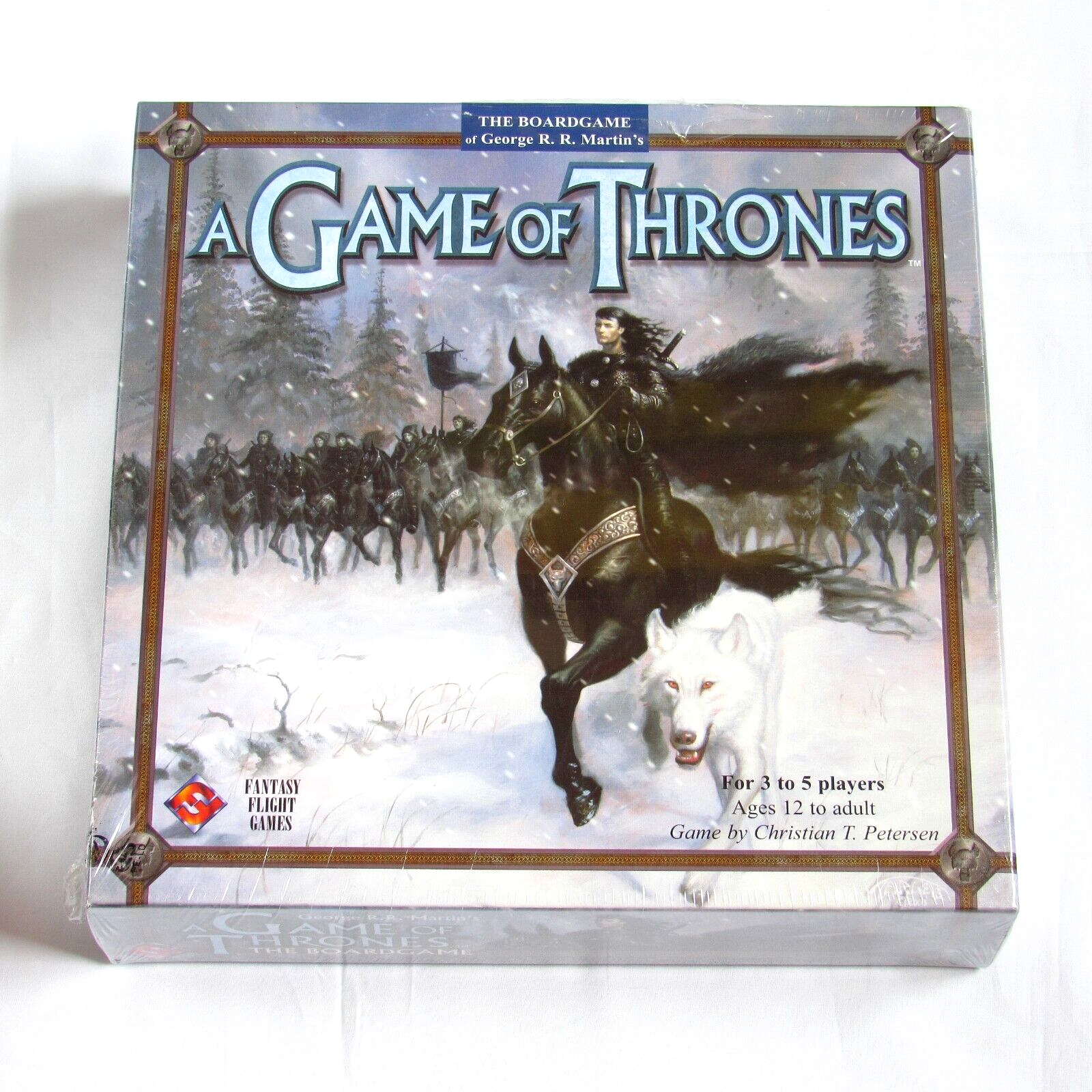 Of Thrones The Boardgame 1st Edition Fantasy Flight Games New Sealed 2003