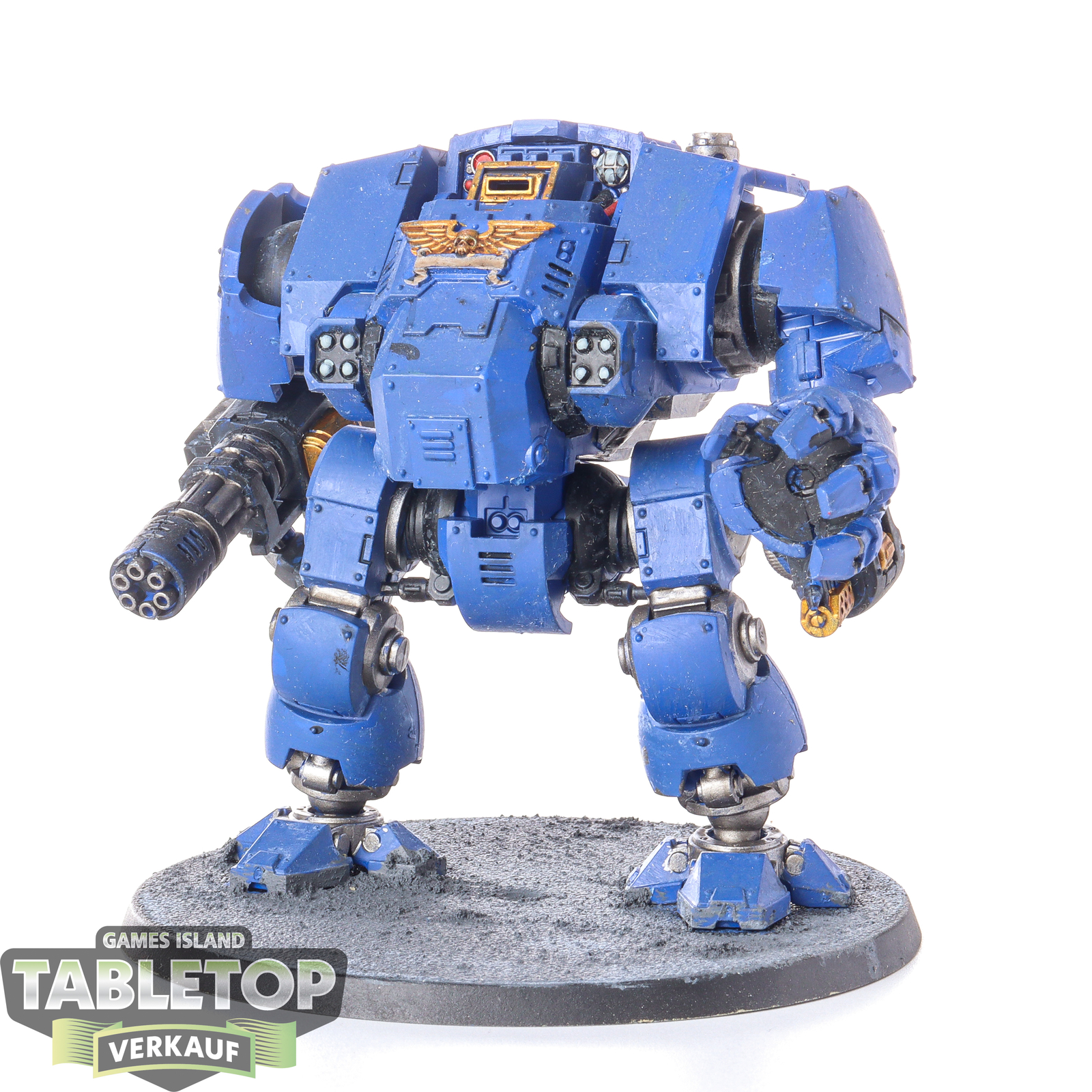 Space Marines - Primaris Redemptor Dreadnought - teilweise bemalt