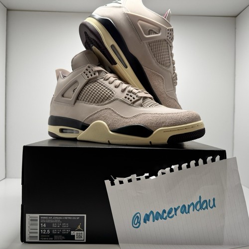 Pre-owned Jordan Nike  4 A Ma Maniere While You Were Sleeping Fz4810-200 12.5m / 14w In Pink