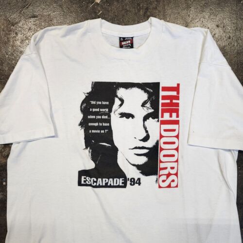 Vintage The Doors Movie Promo T Shirt XL Jim Morrison 90s Vintage The Doors Movie Promo T Shirt XL Jim Morrison 90s