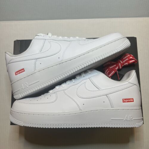 Supreme Nike Air Force 1 One Low White AF1 US Size 10 Extra Supreme Nike Air Force 1 One Low White AF1 US Size 10 Extra