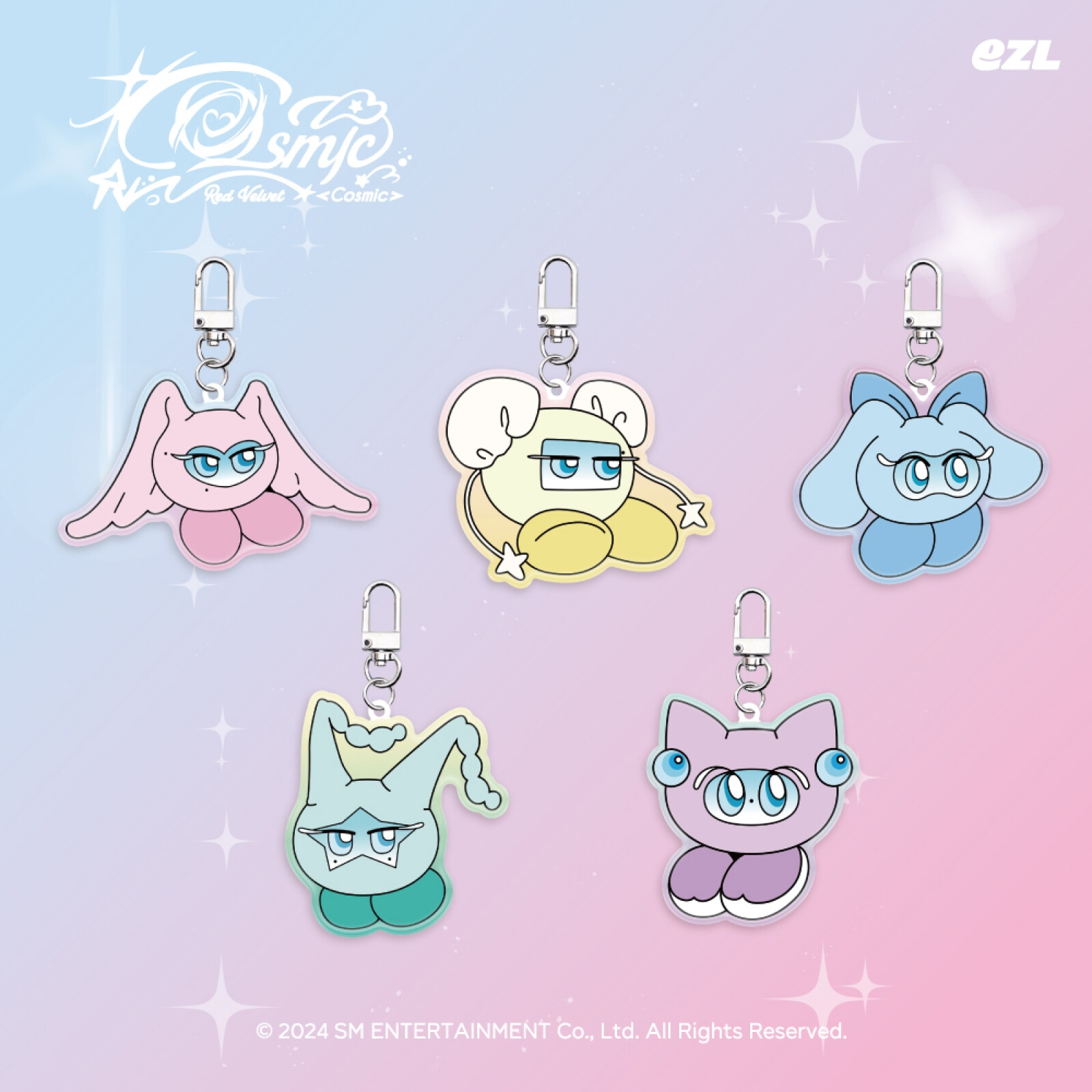 Red Velvet - EZL Tranportation Card (Cosmic Keyring Ver.) | eBay