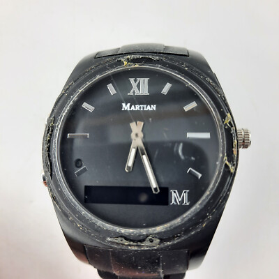 PARTS Martian Watch Notifier Men's Smart Watch Black Band PARTS ONLY