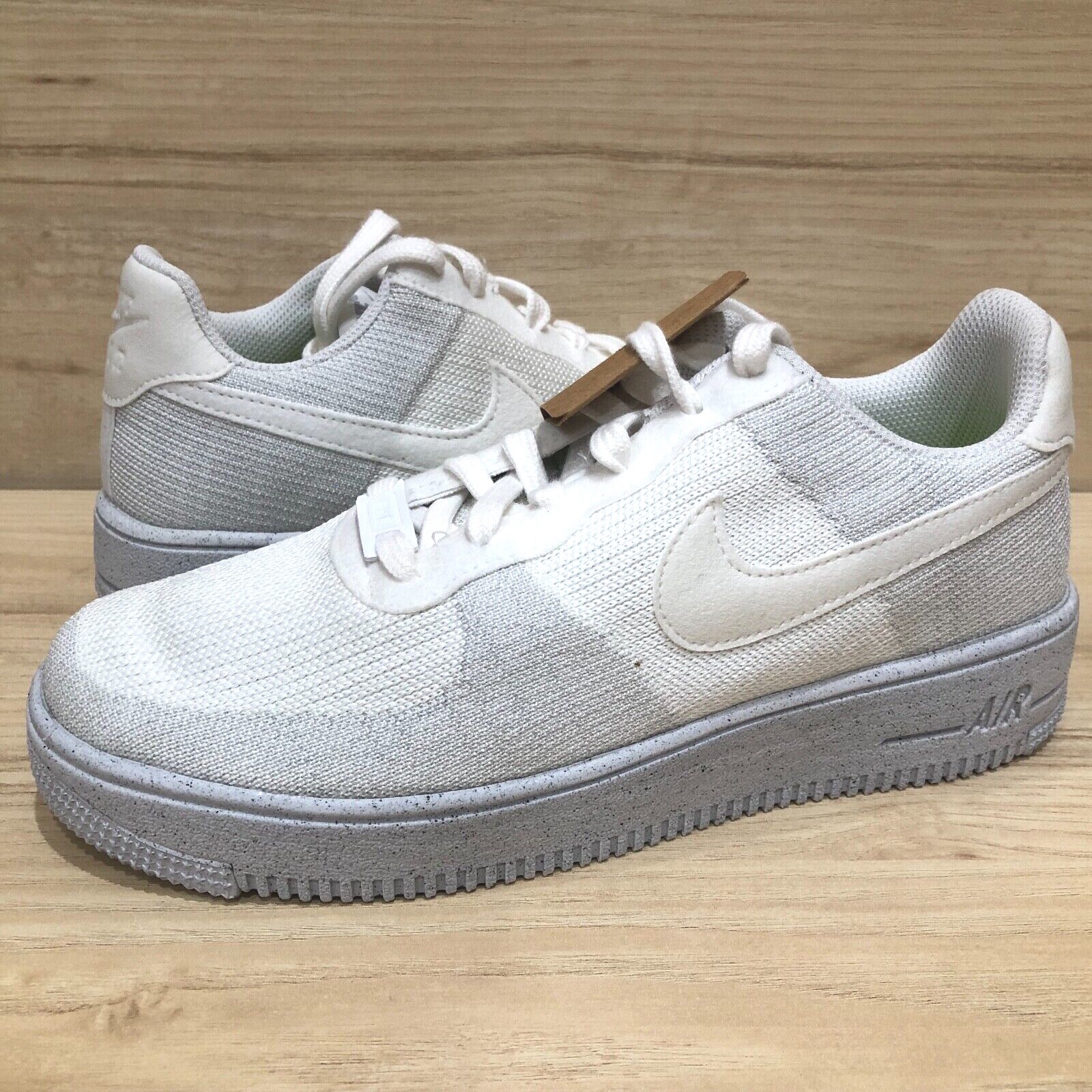 air force 1 crater flyknit wolf grey