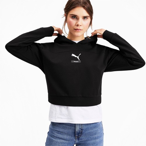 

[580088-01] Женская толстовка с капюшоном Puma NU-TILITY, Черный