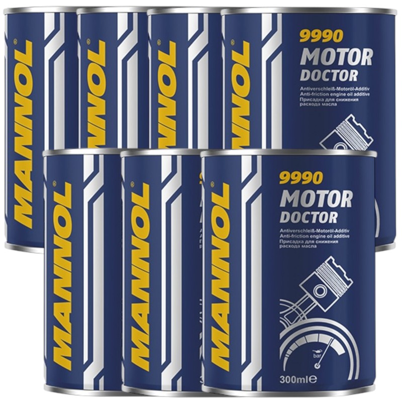7x300ml Mannol Motor Doktor Additiv MotorÃL AntiverschleiÃ Motor-ÃL