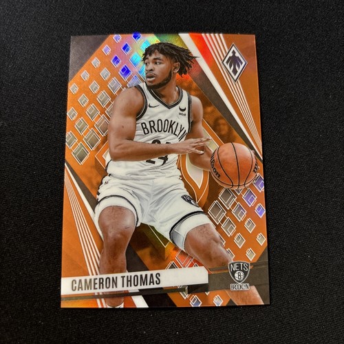 Cameron Thomas 2023-24 Panini Phoenix Orange Prizm #192