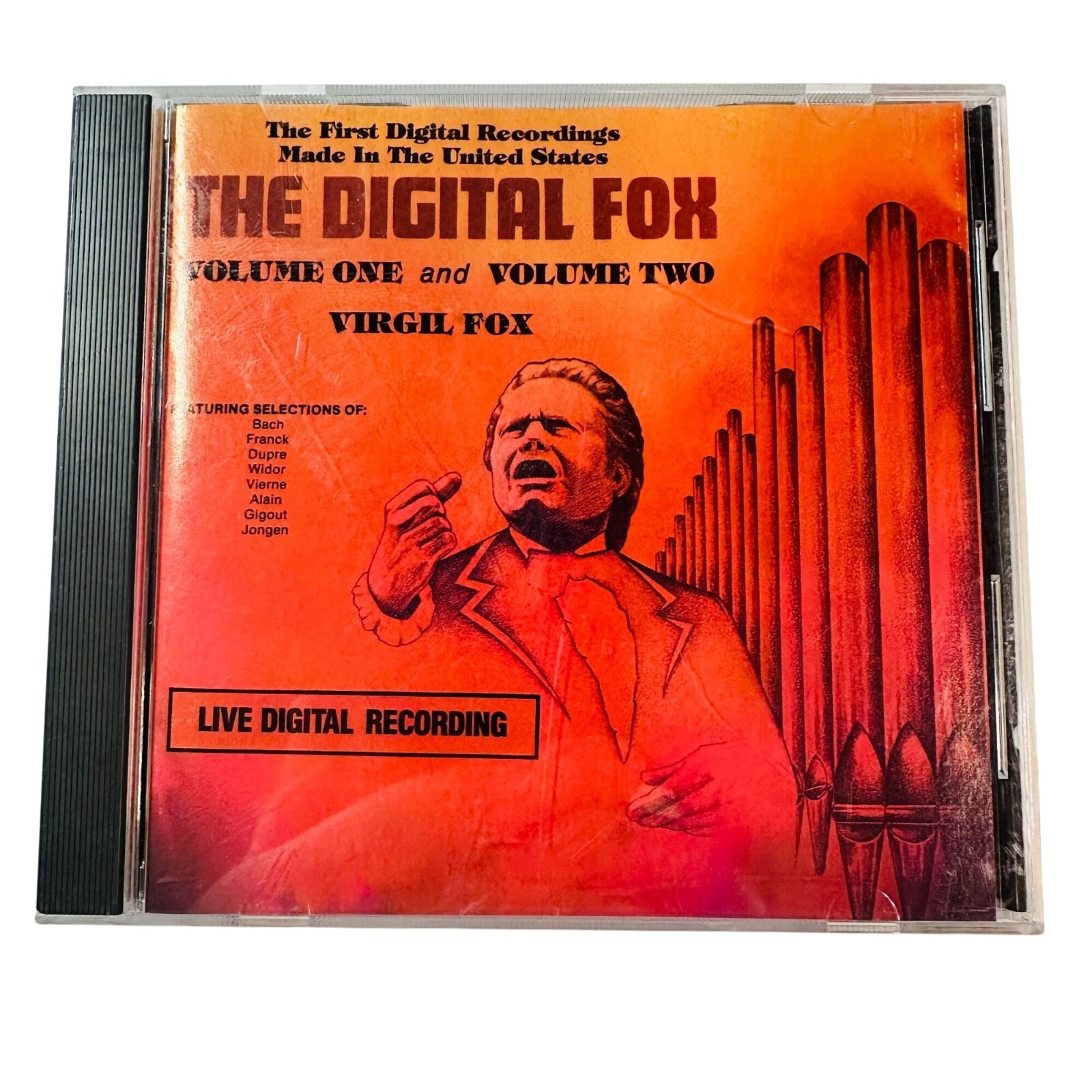 The Digital Fox Volume 1 & 2 By Virgil Fox CD 1983 Live Digital Recording