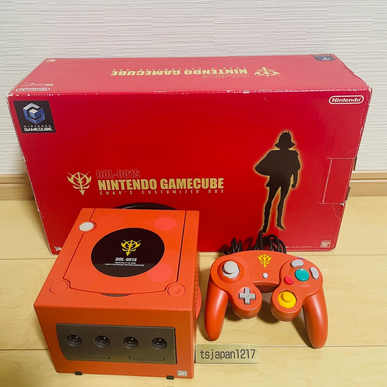 Nintendo NINTENDO GAMECUBE GAMECUBE シャア… Nintendo GameCube GC Gundam Char Dedicated Color Red Console