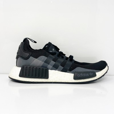 

Adidas Boys NMD R1 EE6678 Черные кроссовки для бега Размер 5.5, Черный, NMD R1