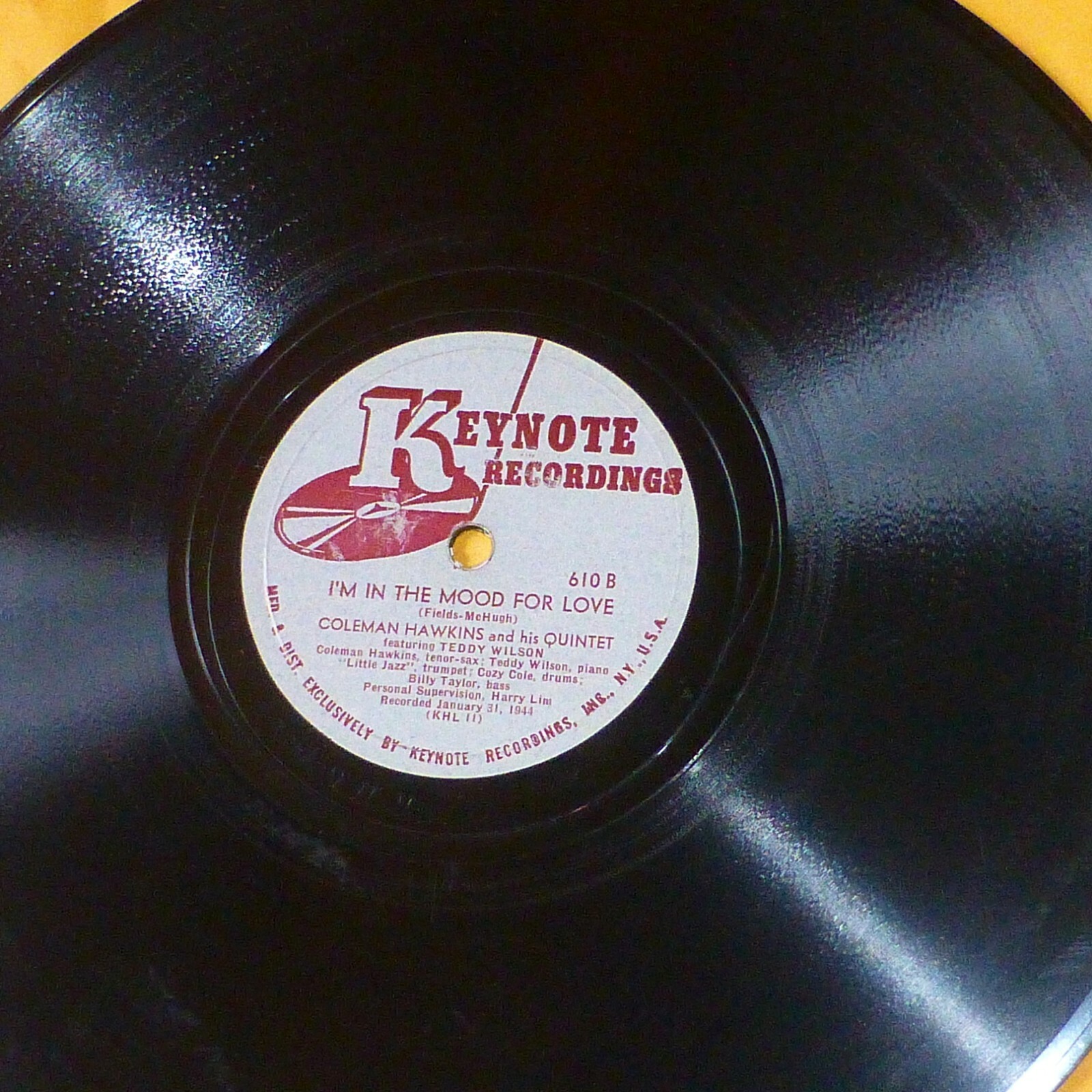その他 78RPM/SP Coleman Hawkins Im In The Mood For Love / Bean At The Met J11 MERCURY /00500 Coleman Hawkins 78 BEAN AT THE MET I'm In The Mood.. Keynote