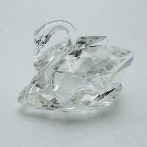 SWAROVSKI フィギュア　スワン Swarovski crystal 2 1/2