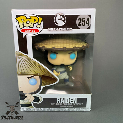 Funko POP! Mortal Kombat X Raiden #254 OVP B-Ware NEU 