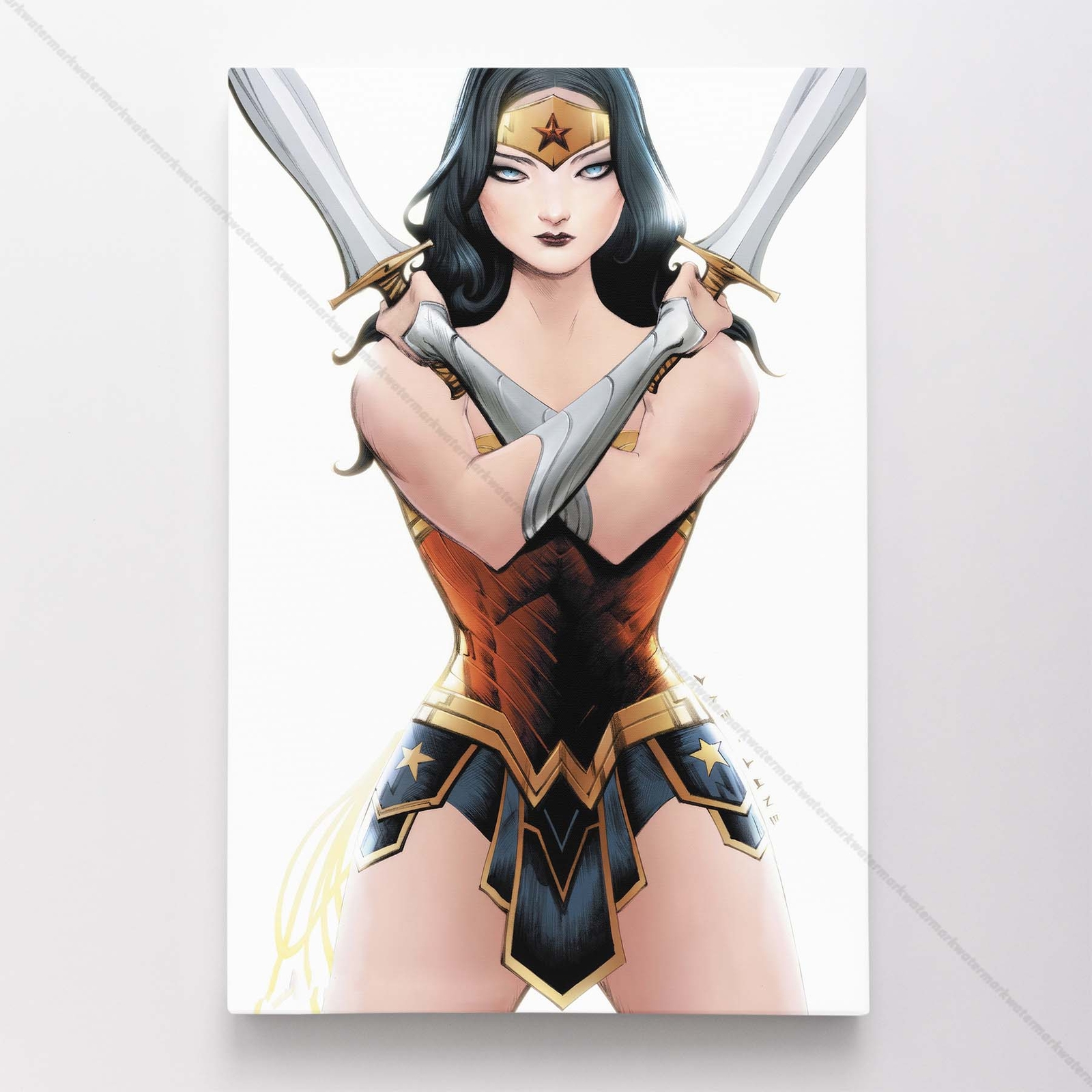 Wonder Woman Poster Canvas Justice League DC Comic Book Cover Art Print #61472