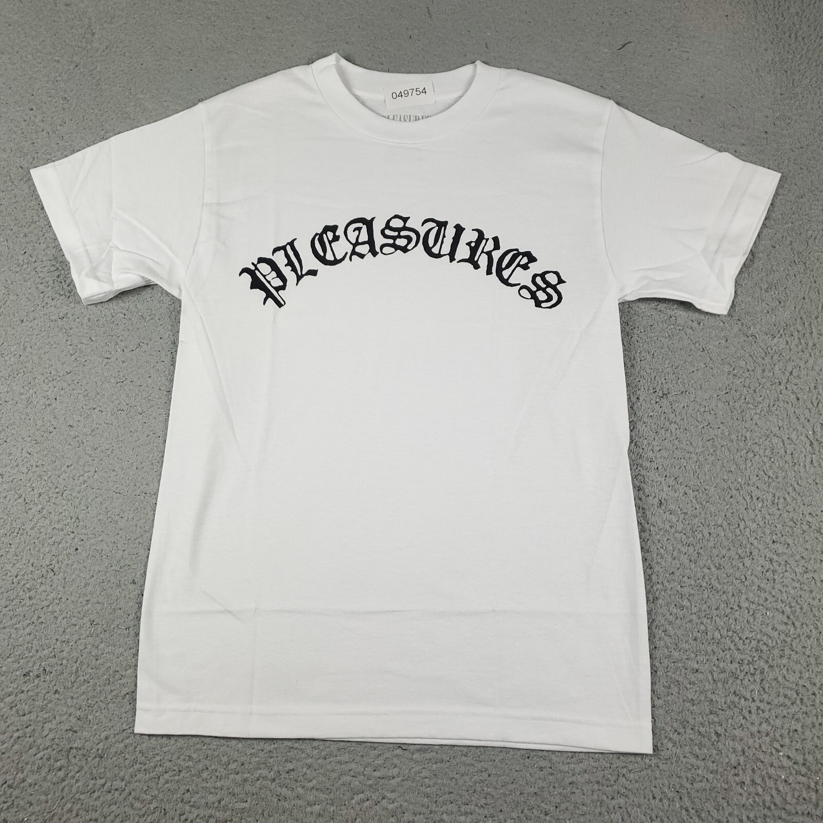Pleasures T Shirt Mens Size Small White Graphic Casual Short