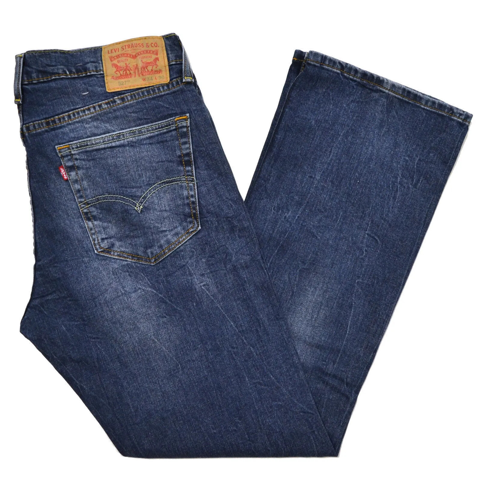 ゆうLevi's 527ストレートデニム W33 L32 ブルー ゆうLevi's 527ストレートデニム W33 L32 ブルー Levis 527