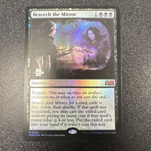 【MTG】鏡に願いを Foil Foil】(336)□拡張アート□《鏡に願いを/Beseech the Mirror