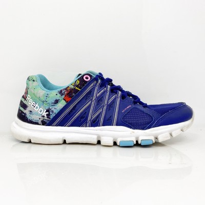 

Reebok Женские кроссовки Yourflex Trainette 8.0 V72516 Синие кроссовки Размер 6.5, Синий, Yourflex Trainette 8.0