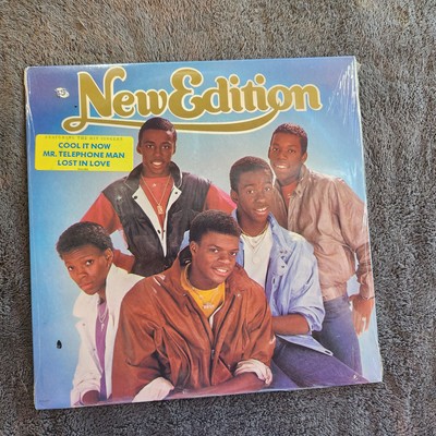 NEW EDITION S/T SELF TITLED SEALED NEW HYPE STICKER