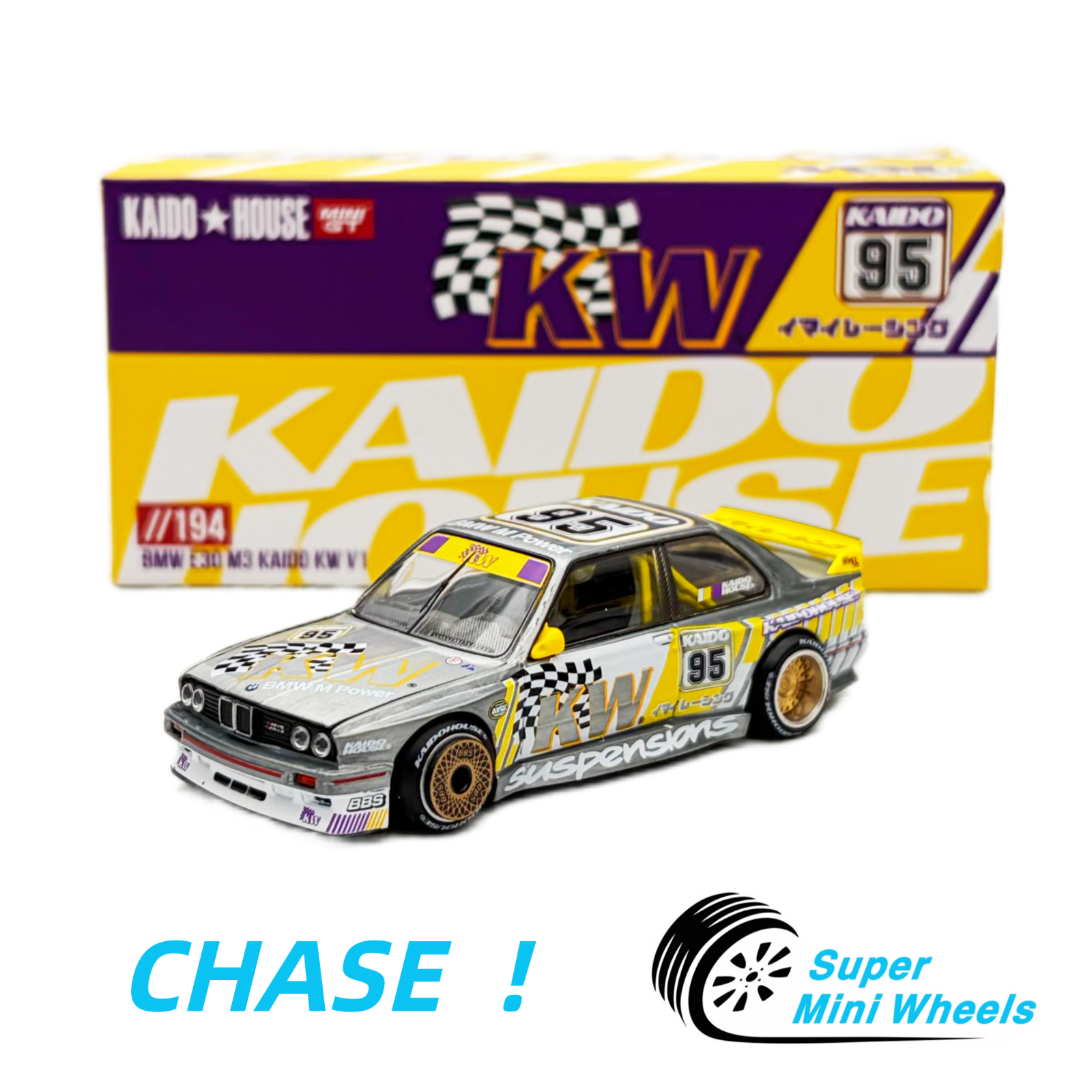 CHASE ！Kaido House 1:64 BMW M3 Kaido KW V1 – Purple #194 | eBay