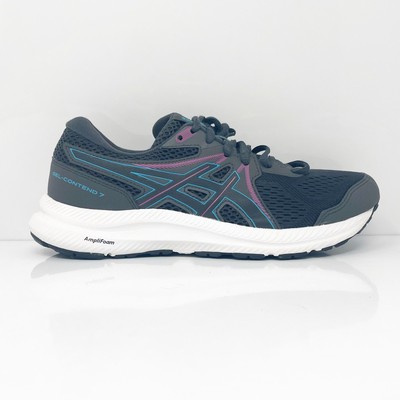 

Женские кроссовки Asics Gel Contend 7 1012A911 черные кроссовки размер 8, Черный, Gel Contend 7