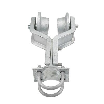 Chain Link Single Trolley Assembly for Overhead Slide Gate I-Beam