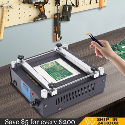 YIHUA853AA/853A BGA Rework Station Preheating Soldering Desoldering Station