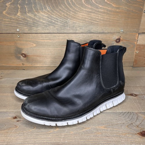 【完全未使用】COLE HAAN  NARELLE BOOT Cole Haan Black ZeroGrand Waterproof Lace-Up Hiker Boot