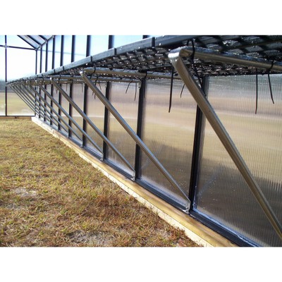NEW Monticello 8' x 20' Mojave Greenhouse w/ Bonus Work Station Kit - Aluminum