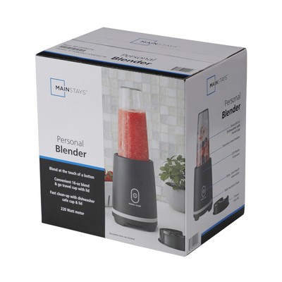 Single Serve Blender,16 Oz Black New
