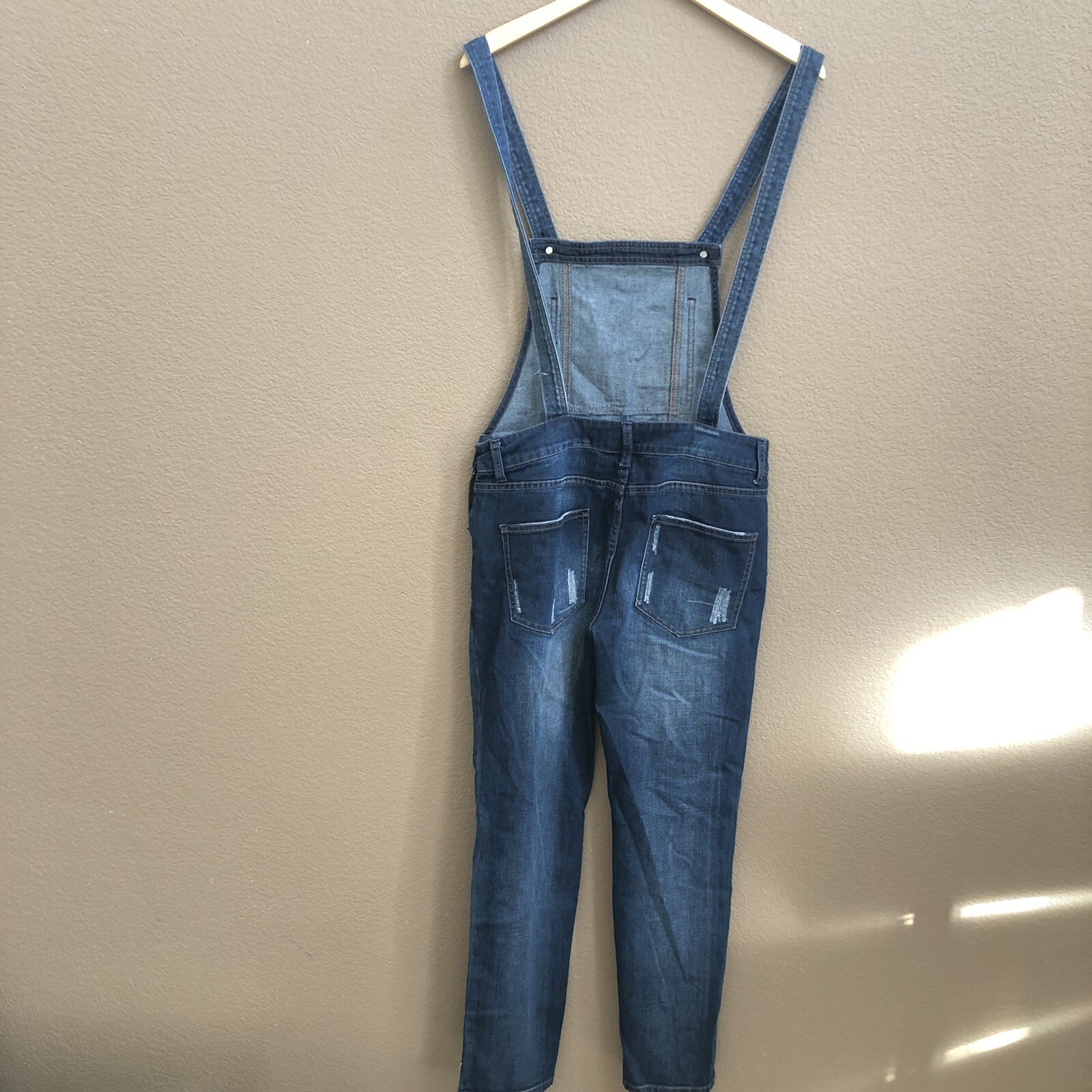 Джинсы Free People Slim Denim Overalls 