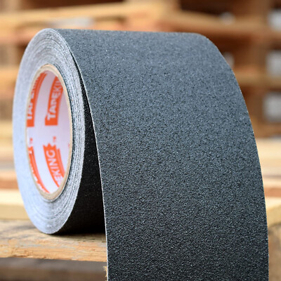 Safety Anti Slip Tape Rubberized 4'' X 30' Roll Non Skid Boat Stairs Step Grip