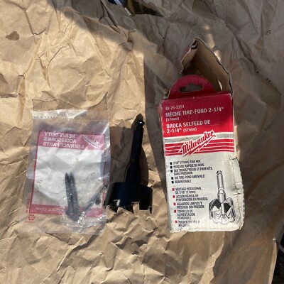Milwaukee 2-1/4  Self Feed Bit 48-25-2251 Made In USA