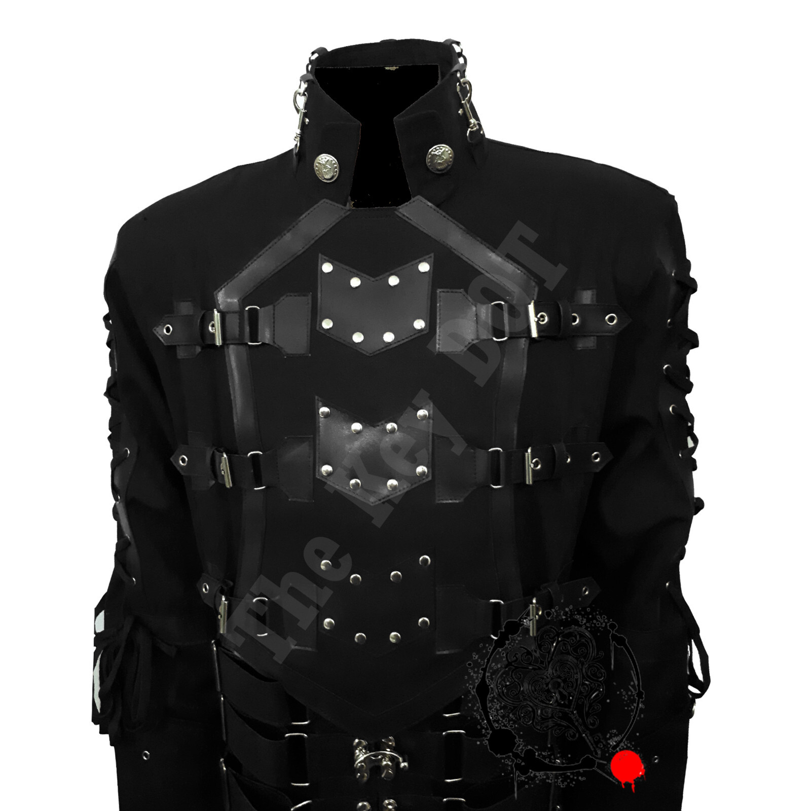 【Lサイズ】DimMoire Gothic ワッペン　ジャケット　Black Lサイズ】DimMoire Gothic ワッペン ジャケット Black Lサイズ