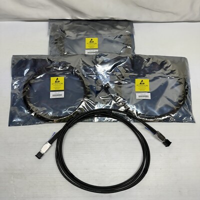 LOT OF 4 HP 691970-003 External 2M Mini SAS HD to Mini SAS Cable 717433-001