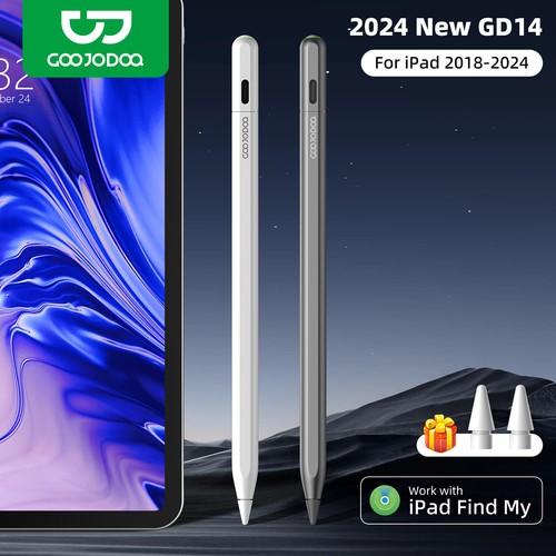 GOOJODOQ GD14 Stylus Pen For Apple Pencil with IPad Find My