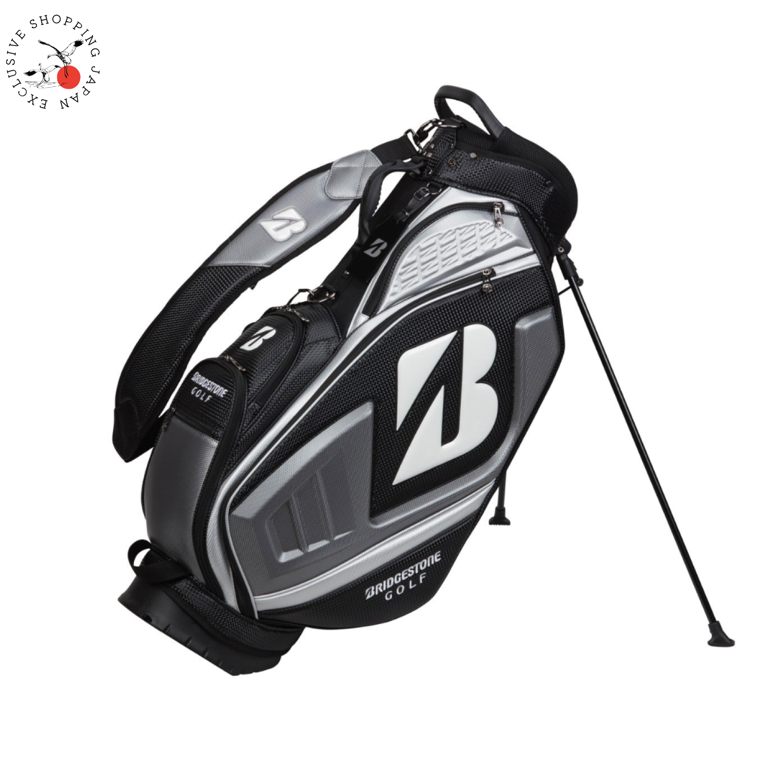 BRIDGESTONE GOLF ゴルフバッグ ブラック/レッド 楽天市場】ブリヂストンゴルフ BRIDGESTONE GOLF キャディバッグ