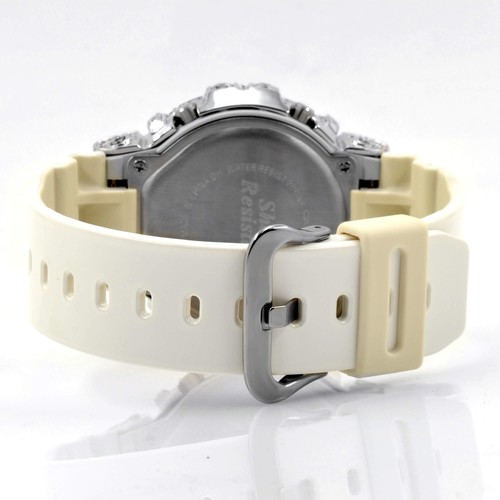 Pre-owned Casio Dw6900cs G-shock Iced Out Modified Watch